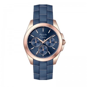 Alexandre Christie AC 2977 Rosegold Blue BFBURBU
